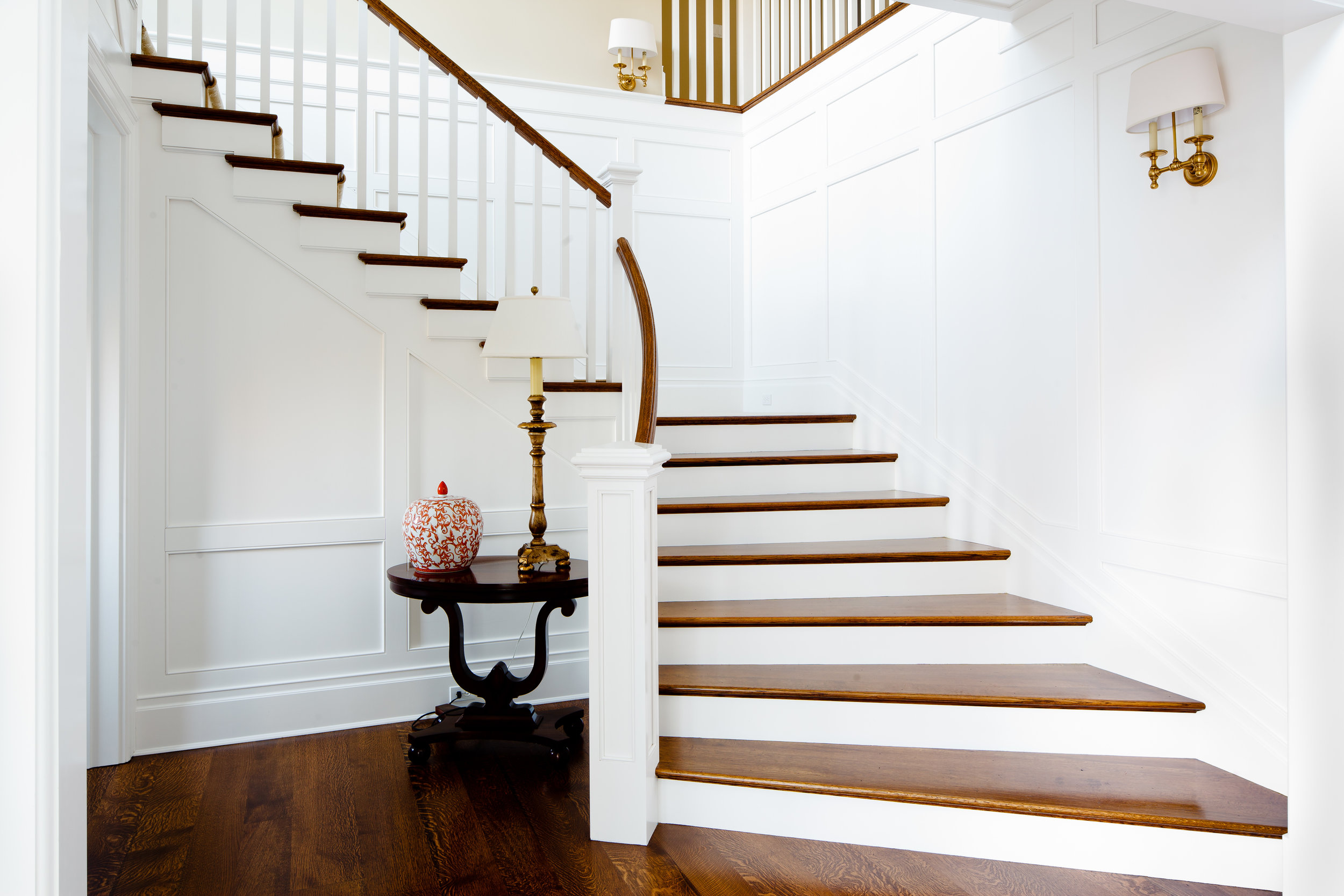 Branagh custom home--staircase--Lafayette, CA