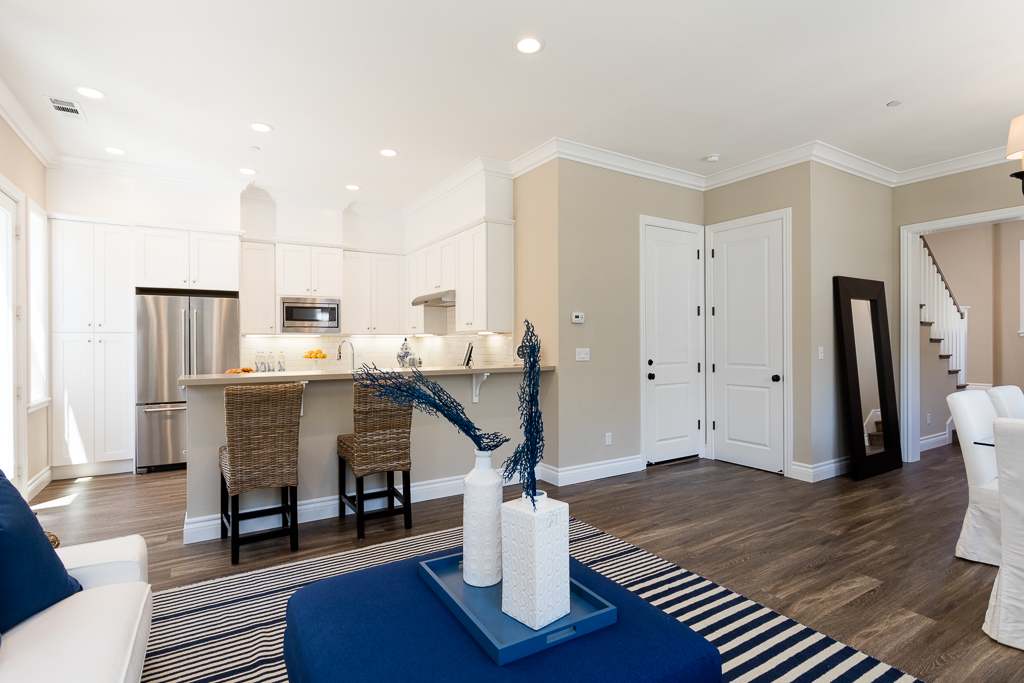 Branagh luxury townhome--living dining area--Walnut Creek, CA