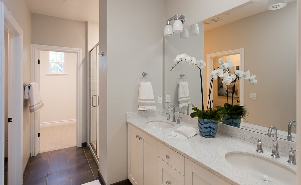 Branagh luxury townhome--master bath--Walnut Creek, CA