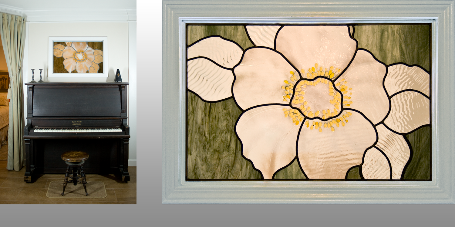 Cherokee Rose - transom, Private Residence