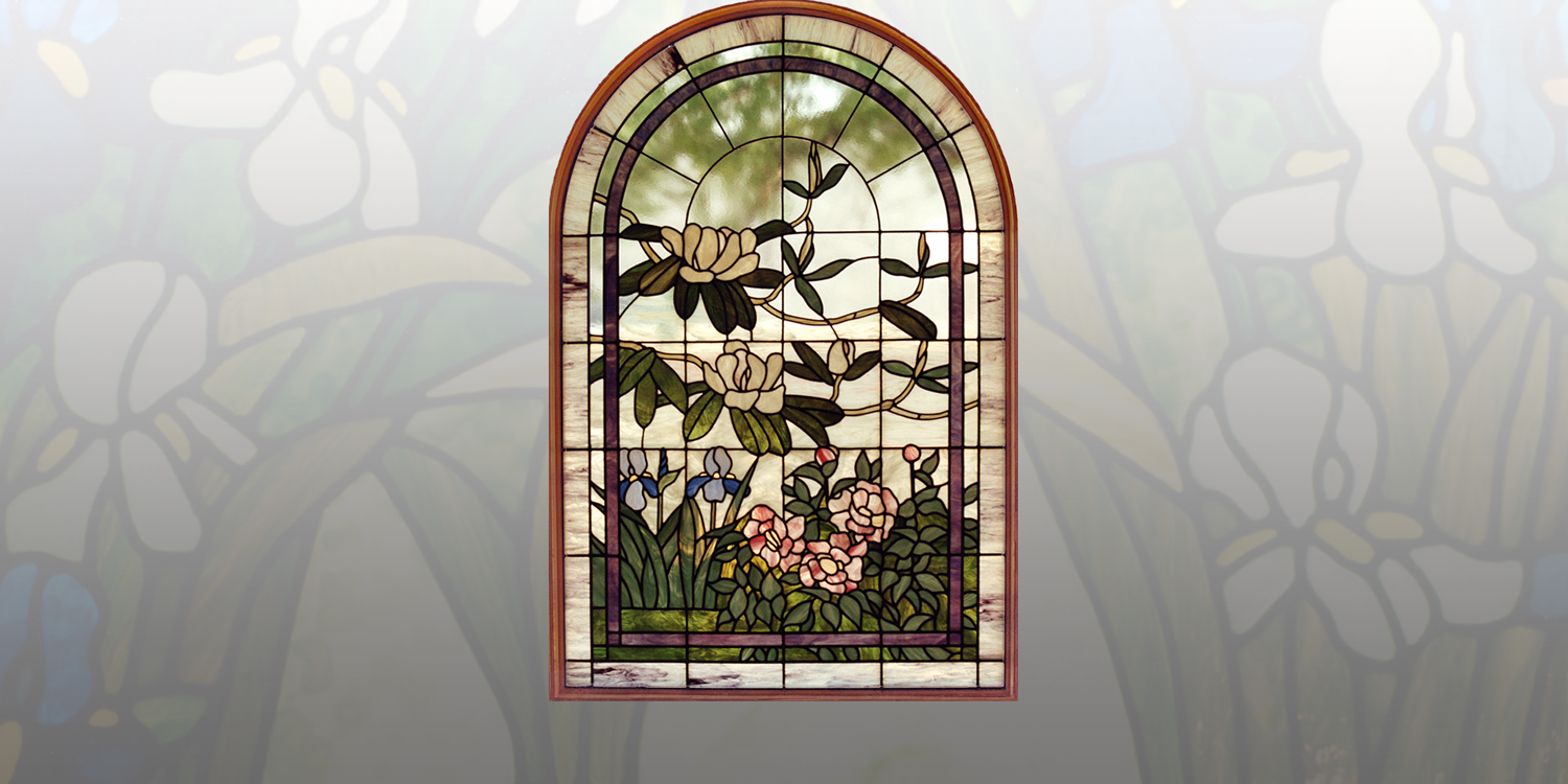 Magnolia Garden - tub window, Private Residence