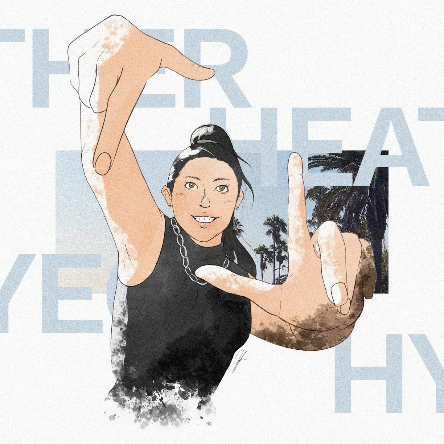 Wanted to draw my main OC Heather Hyeon while practicing more dynamic poses

Basically I'm just doing almost a whole new style altogether at this point lmao
.
.
#icaruscode #heatherhyeon #oc #originalcharacter #characterdesign #artistsoninstagram #ar