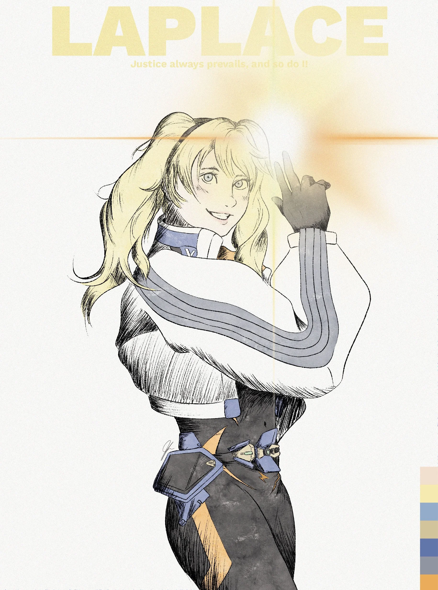 Laplace from Nikke

This is her hero pose post-window smashing ofc
.
.
#goddessofvictorynikke #nikke #shiftup #laplace #matis #fanart #genesisjames