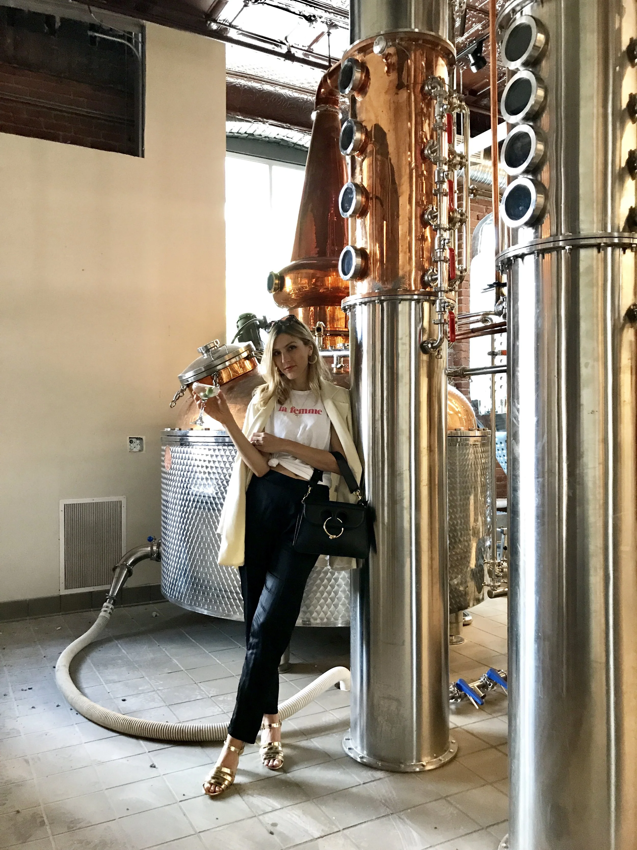 The distillery at Tom's Town