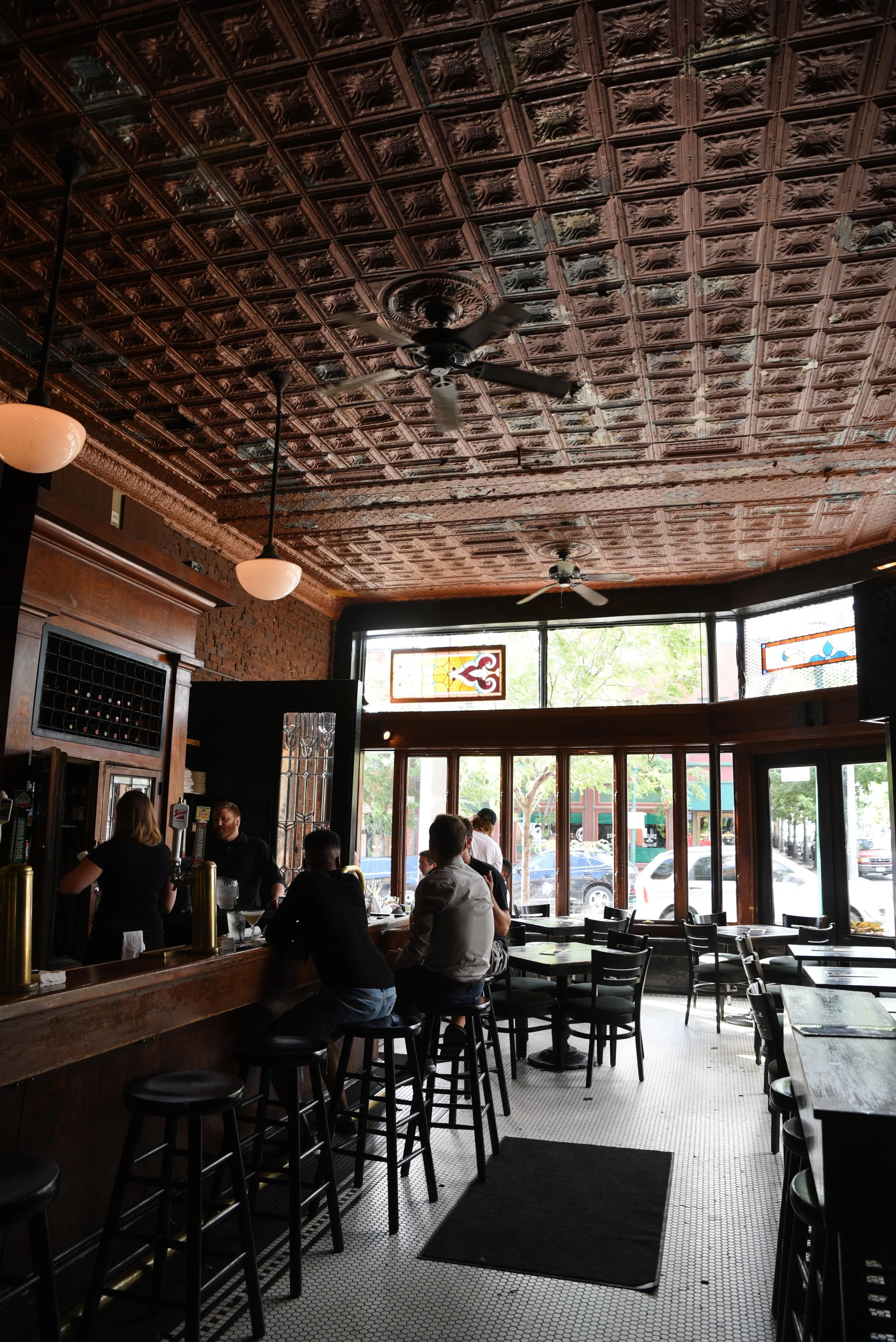 Harry's Bar and Tables. Photo by Anna Petrow