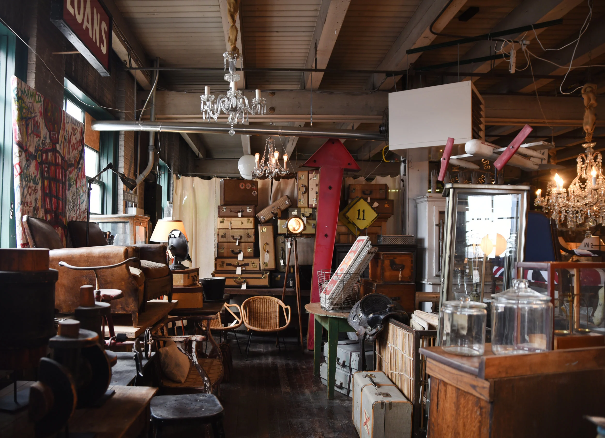 Antique shop.