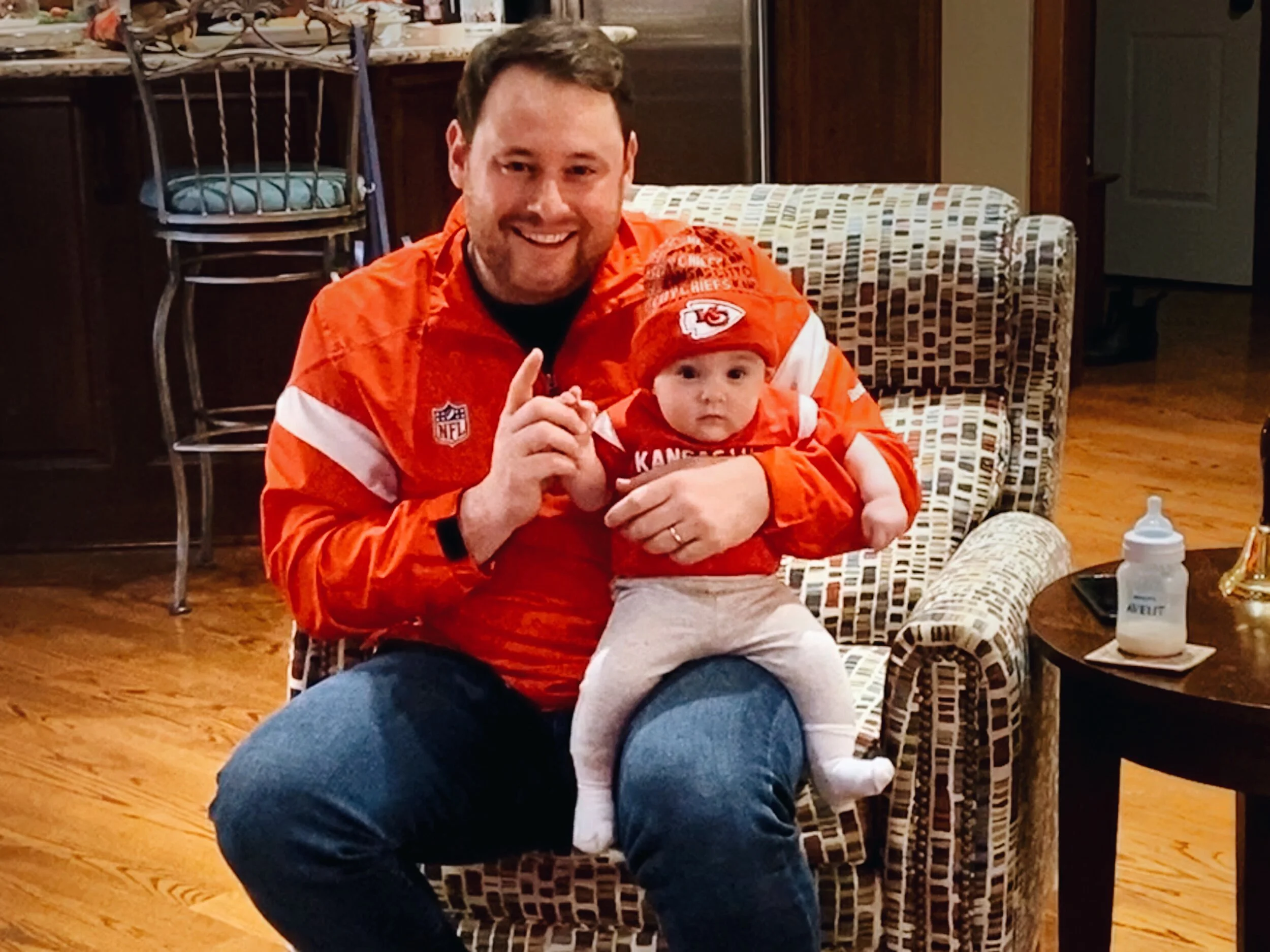 Father Shares the Gravity of the Chief's Historic Win with His Daughter