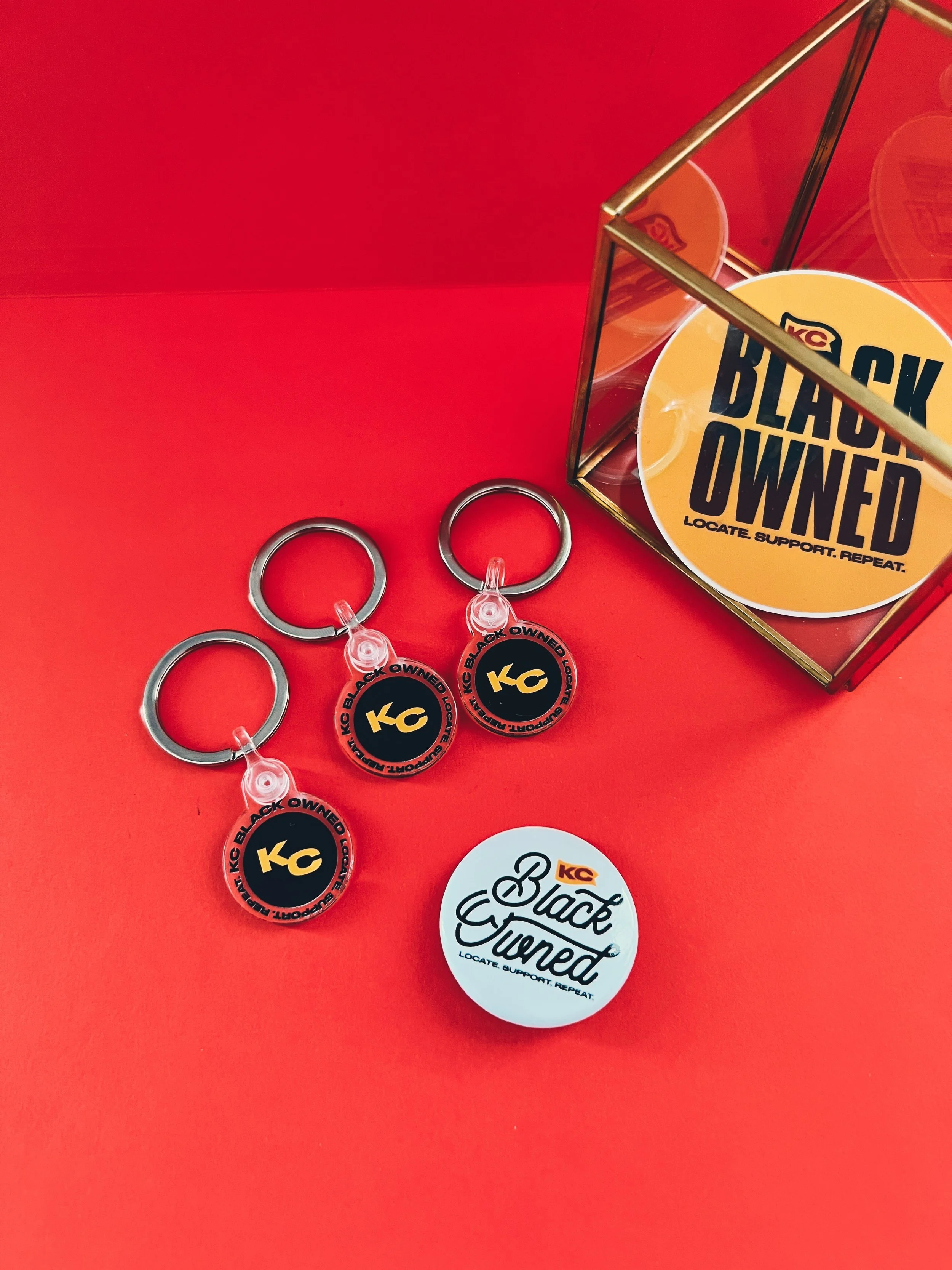 KC Black Owned Keychains