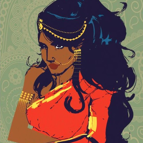 "Shadi dot com" and "Choli Ke Picche" featured on the The Desi Femme Rebellion: Good Girls Marry Doctors mixtape.