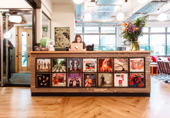Pop-UP at WeWork Soho Sheraton House