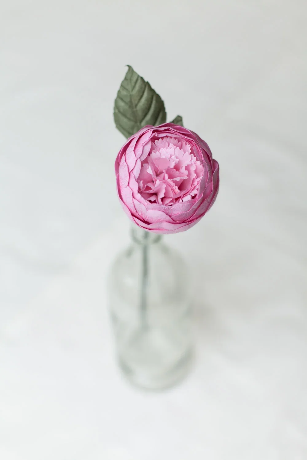 Paper Flower Pink Peony