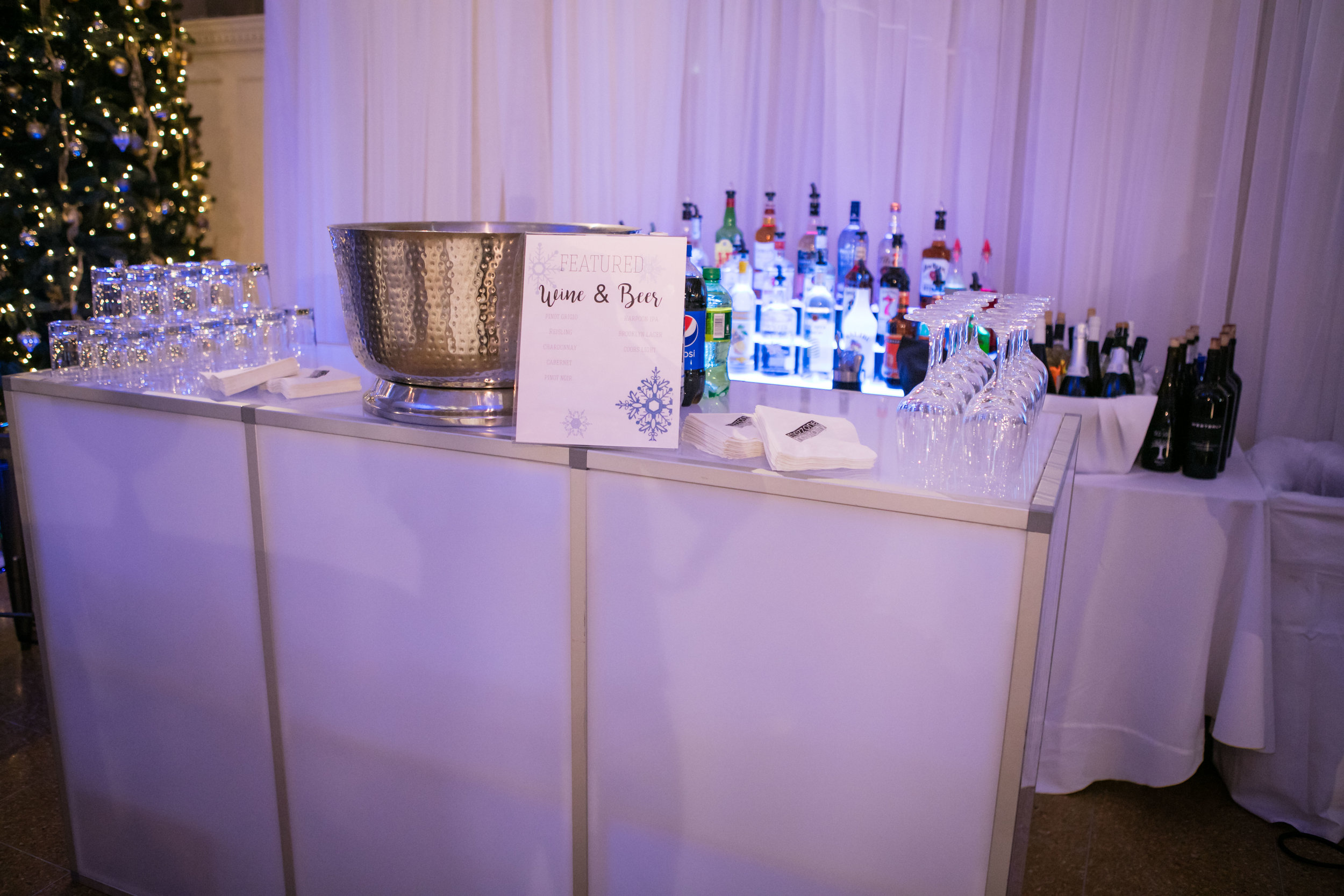 Bar at Corporate Party