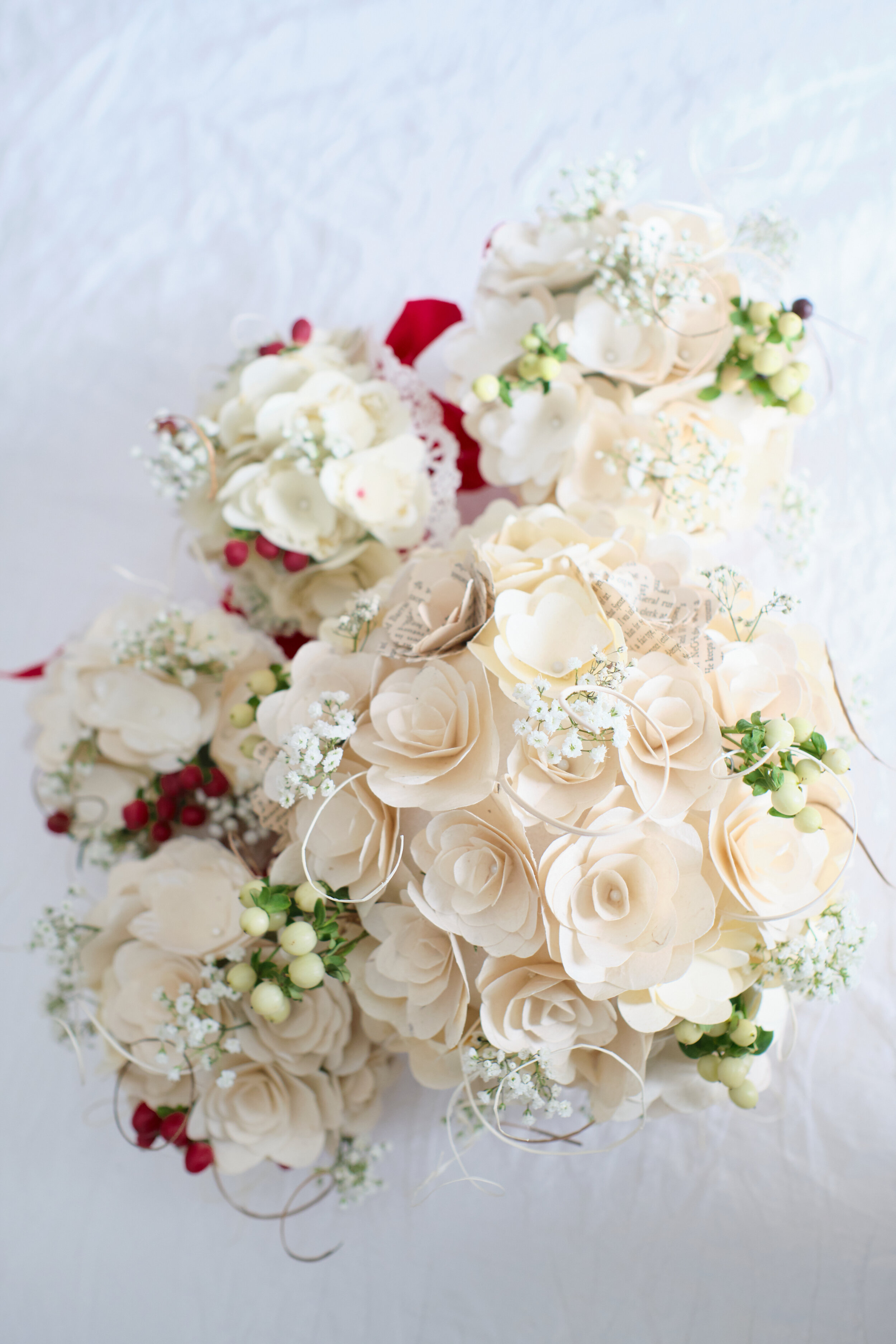 Paper Bridal Bouquet