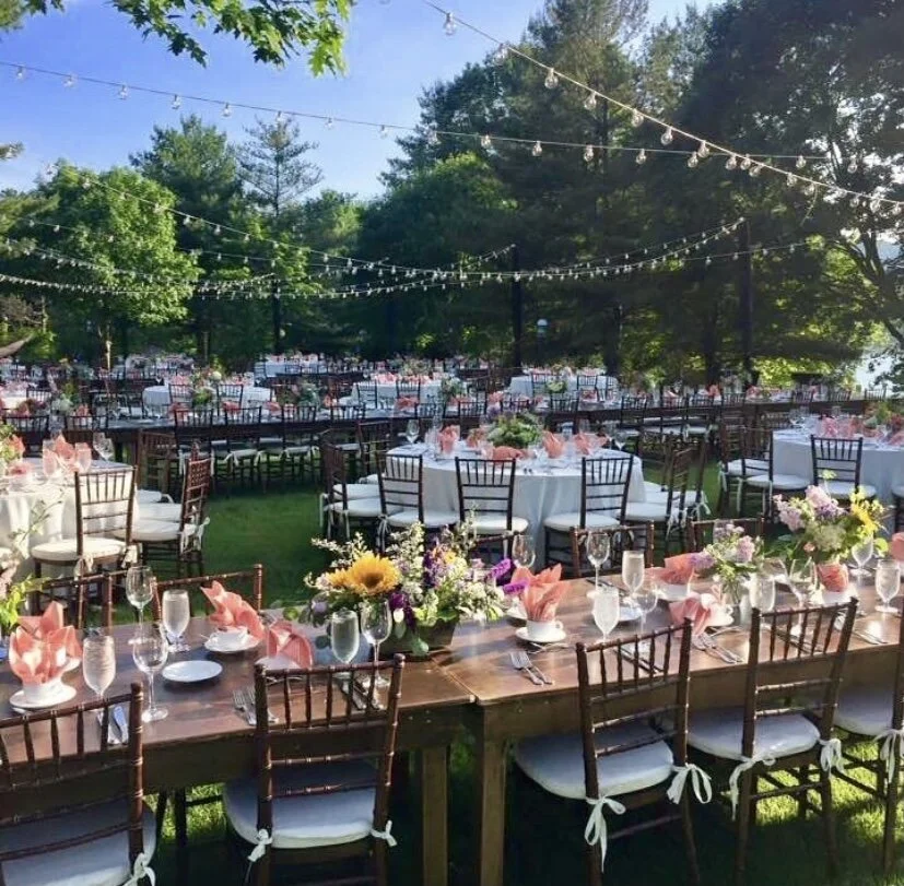 Wedding rectangular tables 60 photos - Astyledwedding.com