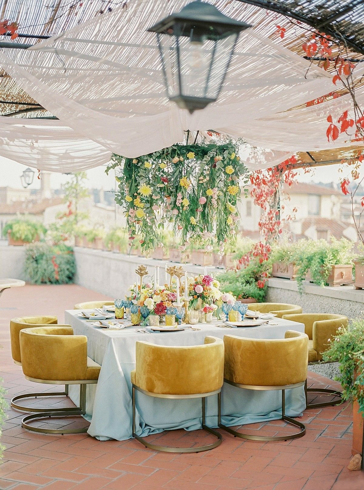Bold & Colorful Rooftop Wedding Ideas - Anna Gianfrate.jpg
