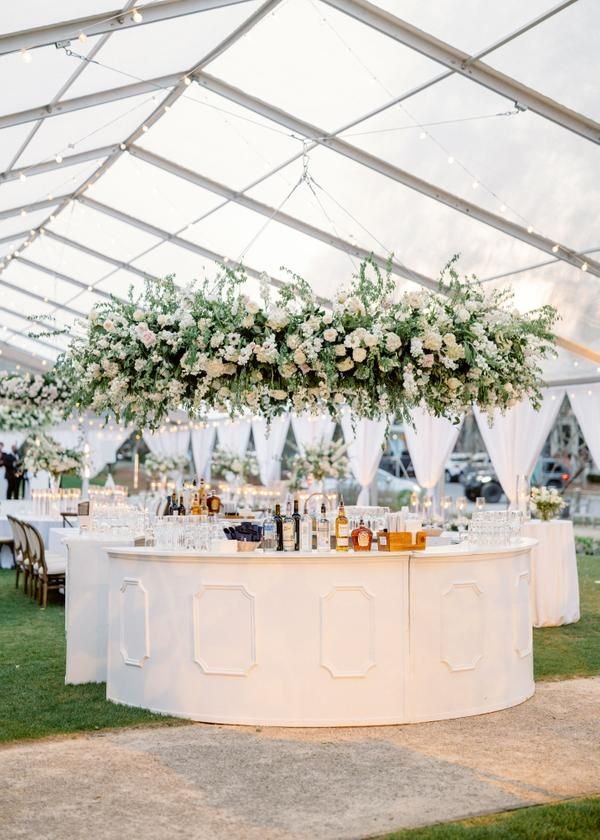 You'll Fall In Love With The Fantastic Floral Chandeliers At This Florida Wedding.jpg