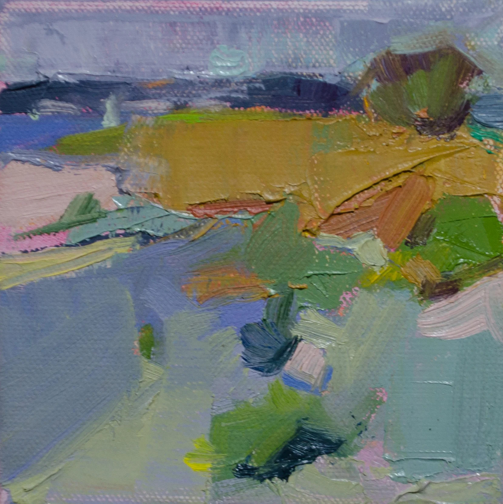 Bank | 5" x 5" | Oil on Canvas | 2015