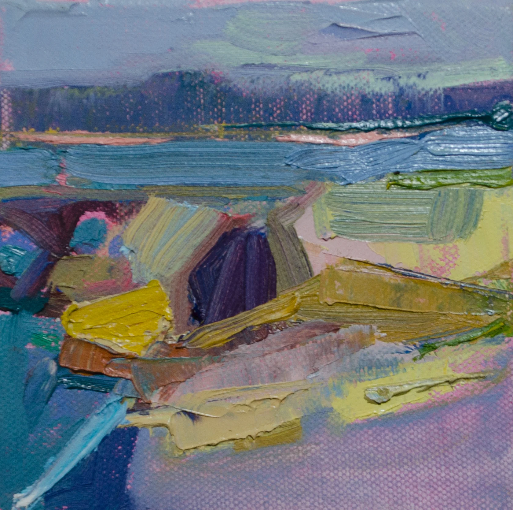 Jetty | 5" x 5" | Oil on Canvas | 2015