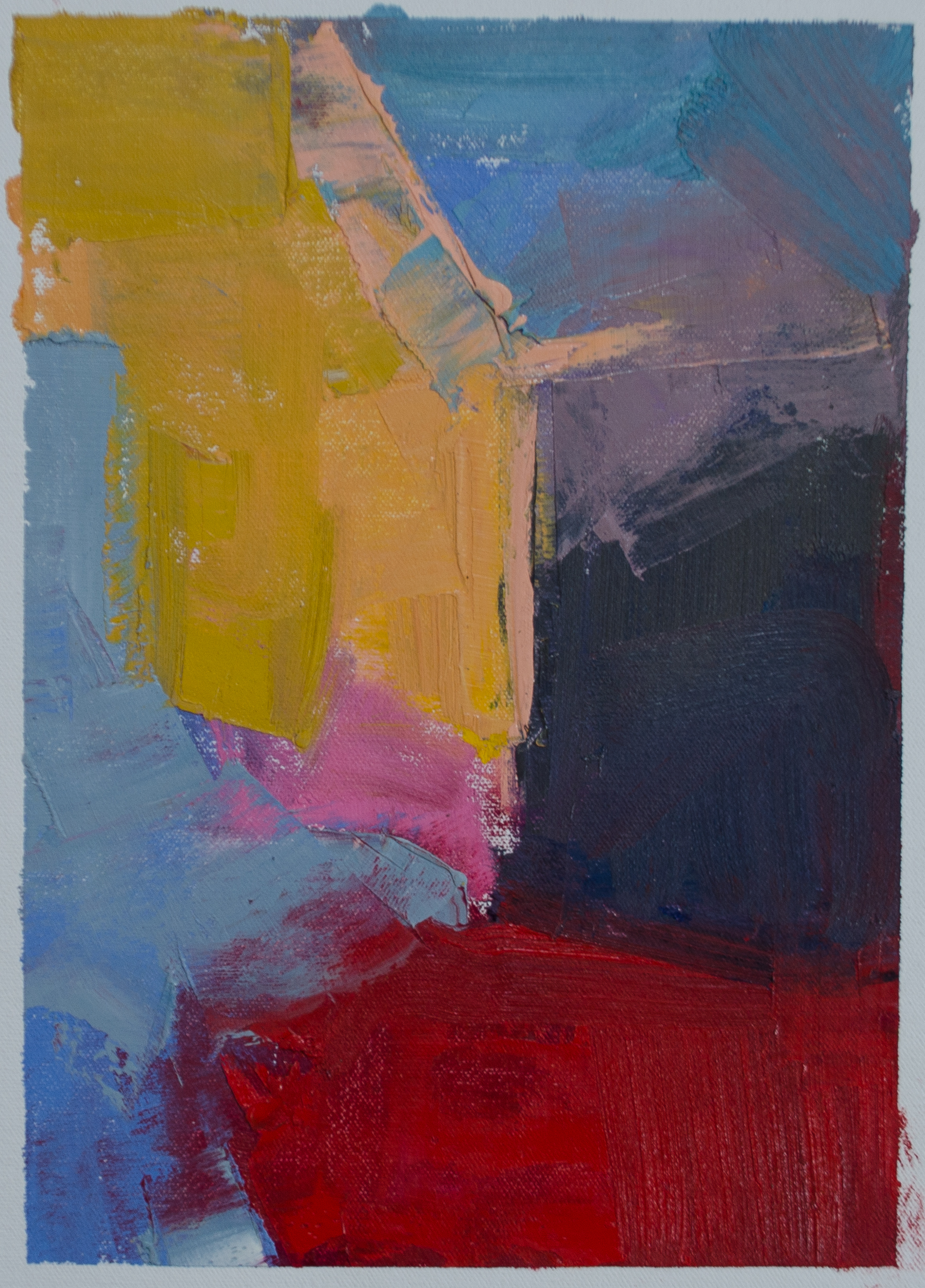 Composition in Italy II | 12" x 8" | Oil on Canvas | 2013