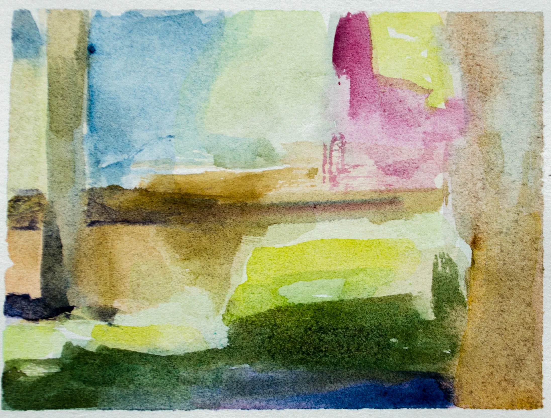Preparation | 4" x 5" | Watercolor on Paper | 2013