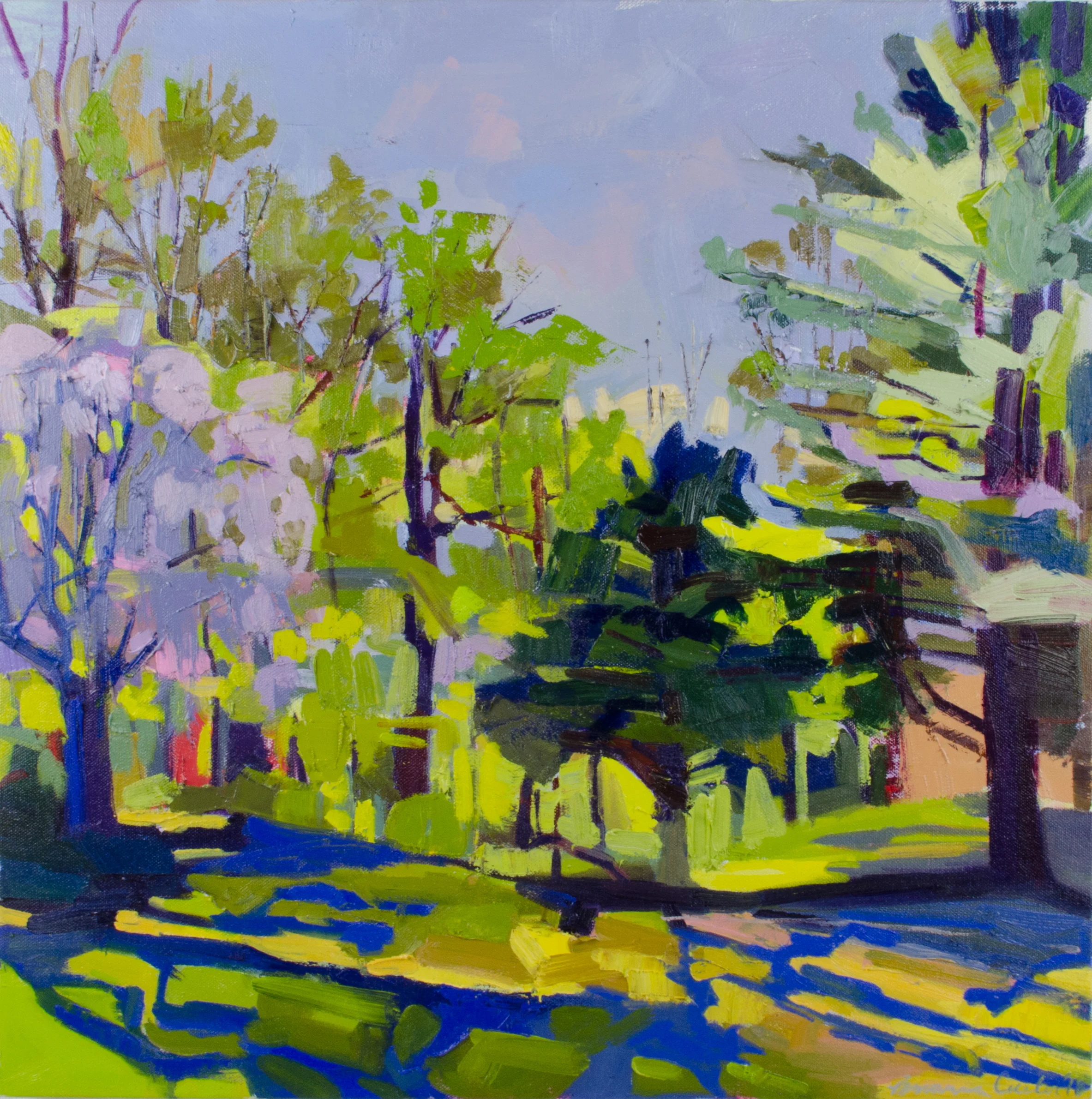 Dispersed I 20"x20" I Oil on Canvas I 2018