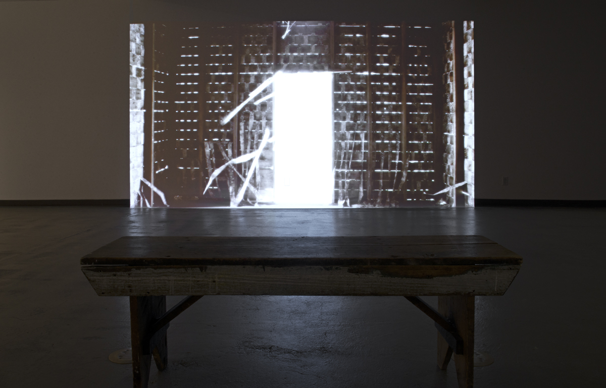 'Disturbance', video installation