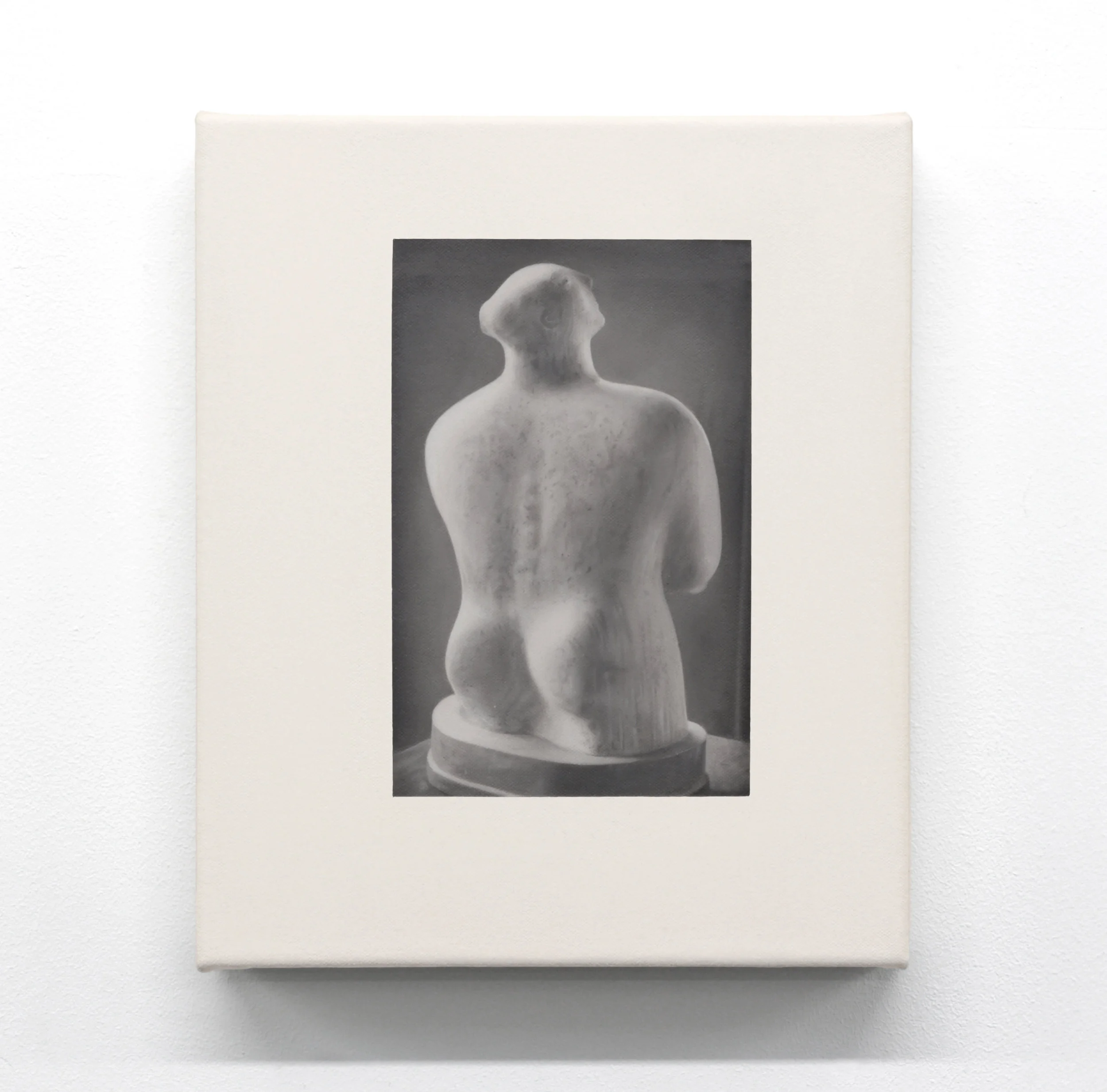 Half Figure, oil on canvas, 30 x 25 cm, 2019