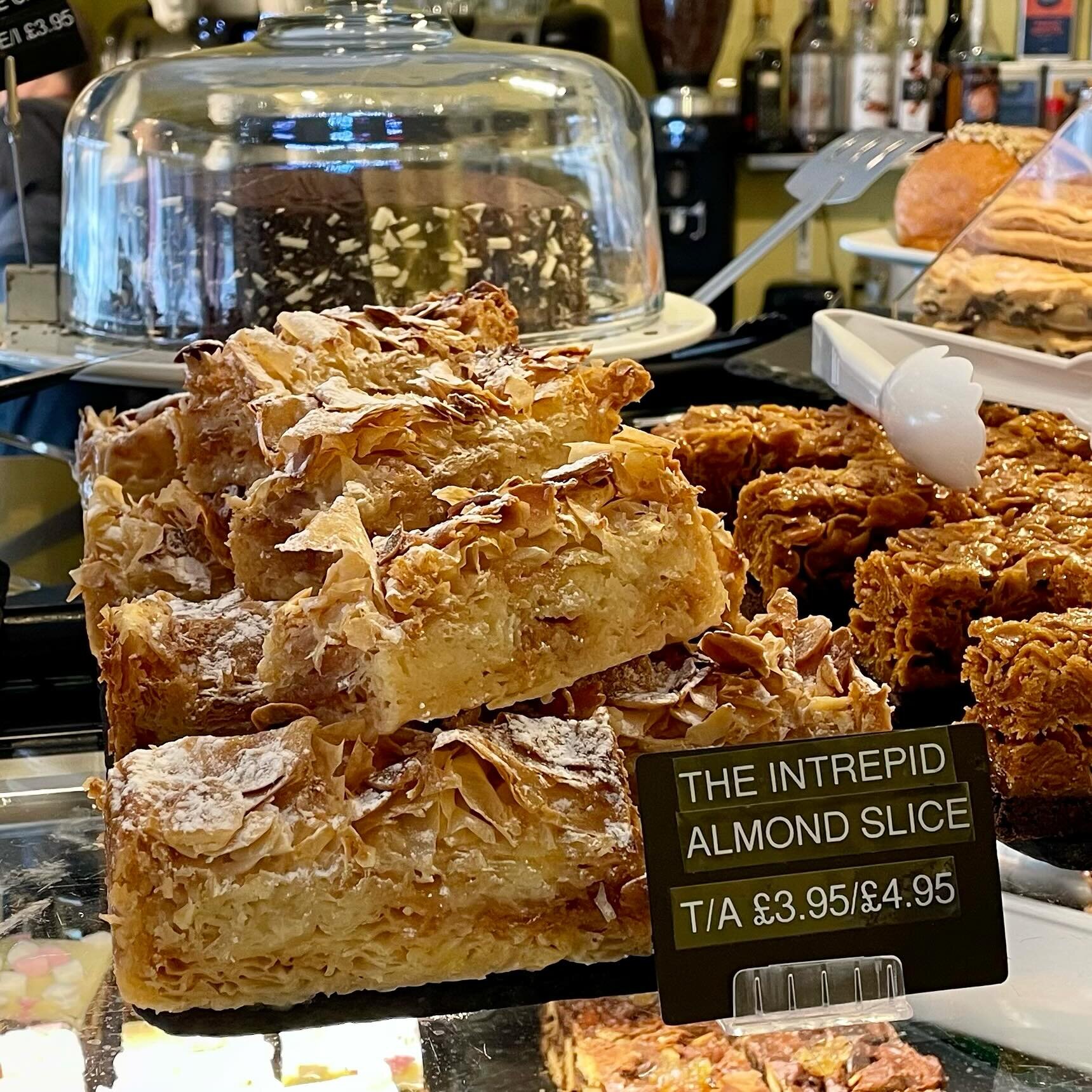 This wonderful, decadent pastry covers all bases - crunchy, chewy, sweet &amp; nutty. My choice for a breakfast treat this weekend. Thank you @intrepidbakers_nw5 for your inspiration!