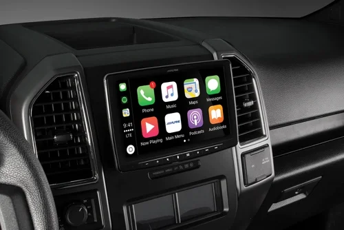 Alpine Halo ILX-F309 Car Audio Head Unit.
