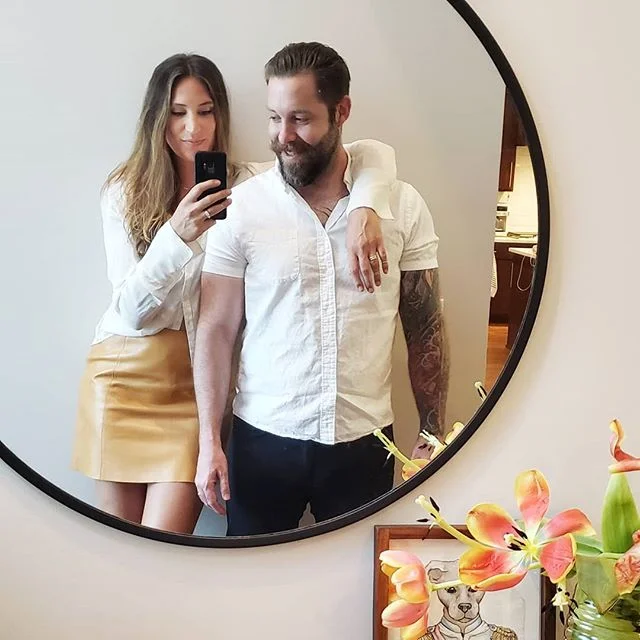started in the stories now we here. #datenight #whiteshirtsonly