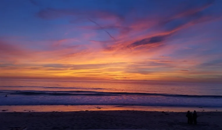Laguna Beach sunset... my studio is 2.4 miles from here!