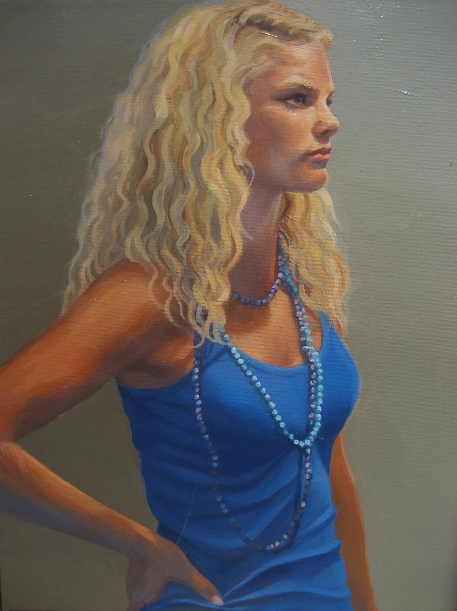 Anna in Blue