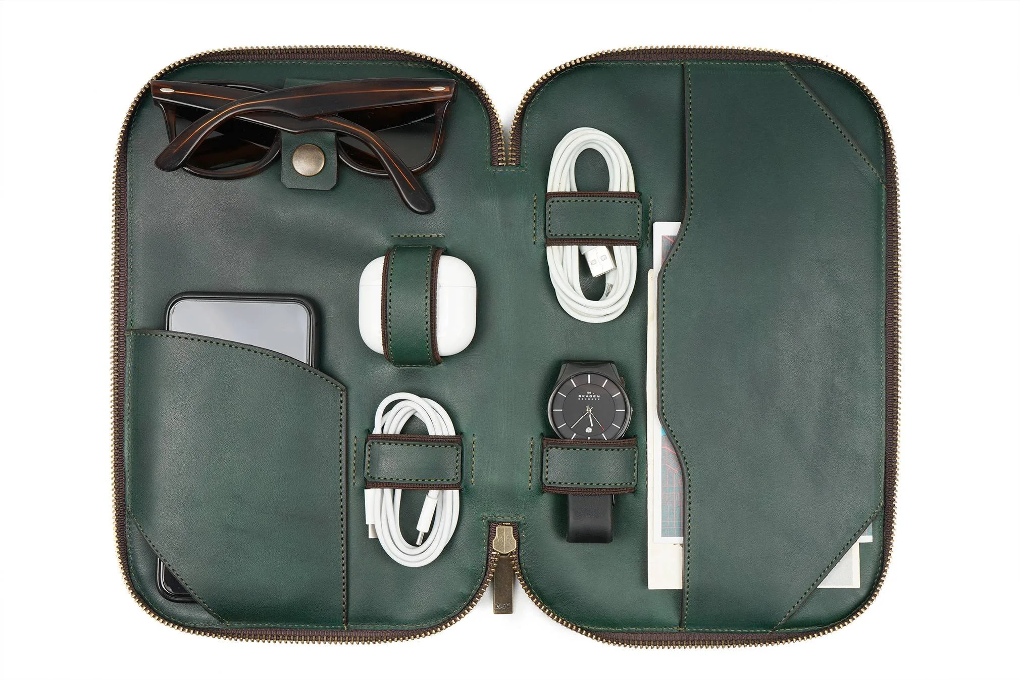 Tech Accesorios y bolsos de piel para tabletas, audífonos y laptop