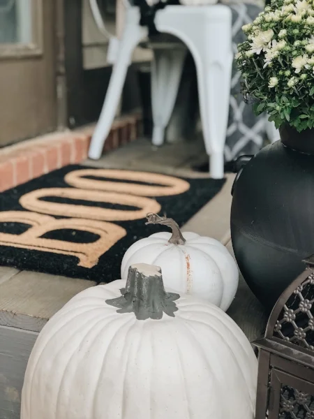Another angle of BOO mat
