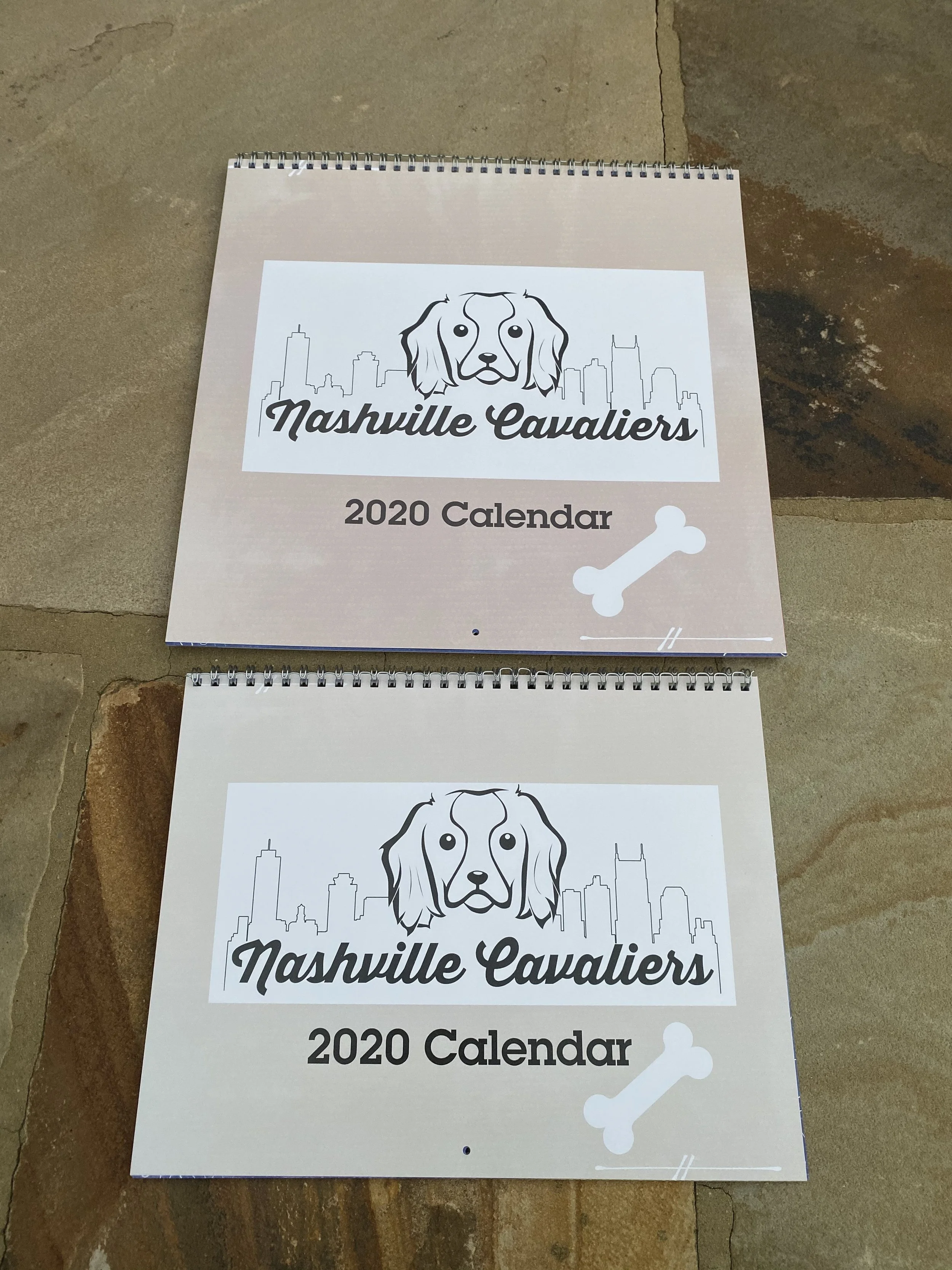 Top: 12x12 Calendar, Bottom: 8.5x11 Calendar