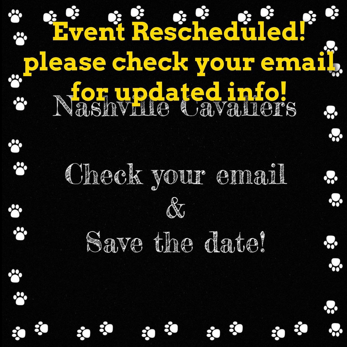URGENT - Event has been rescheduled! Please check your email for the new date and ticket link. 
🎉🎉🎉 Save the date - 5/20/23! 🎉🎉🎉 It&rsquo;s been way too long since we&rsquo;ve all been together! Check your email for our announcement of our 1st 