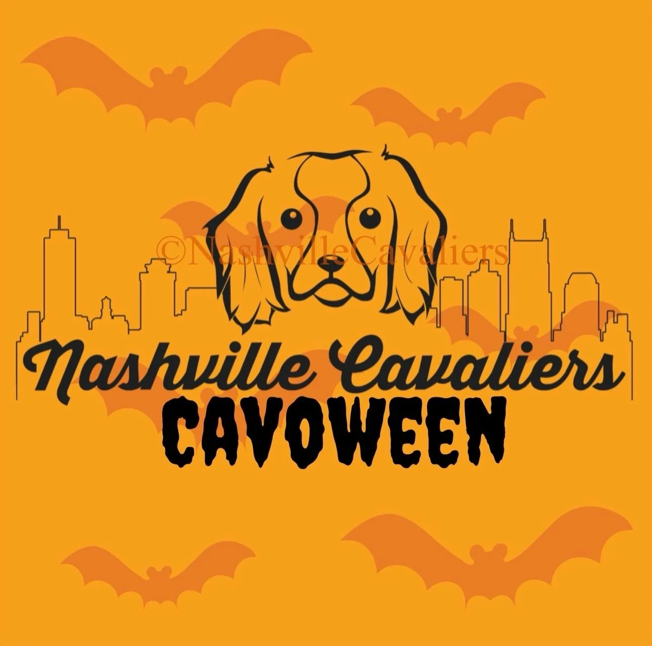 Alright friends, mark your calendars! Cavoween will be Sunday, October 4th. Get your costumes ready! More details to come! 🐶🎉🧛🏼🎃👻💀 #nashvillecavaliers #cavoween