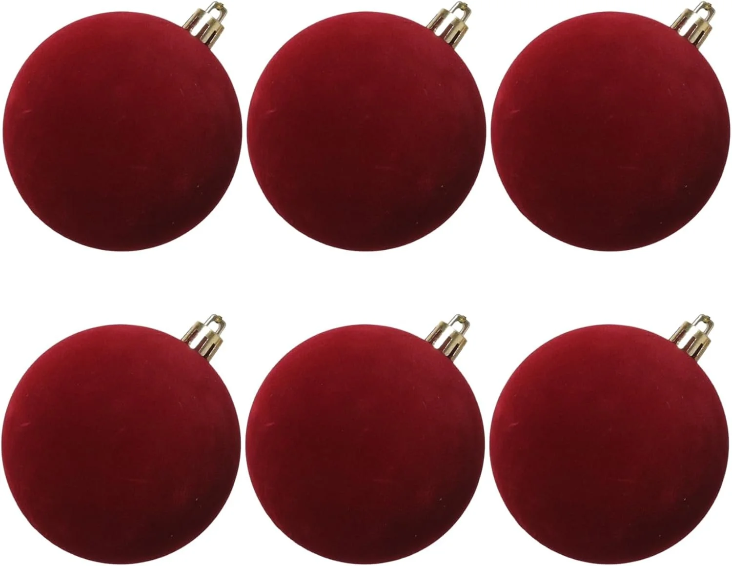 Christmas Tree Ornaments Velvet Balls