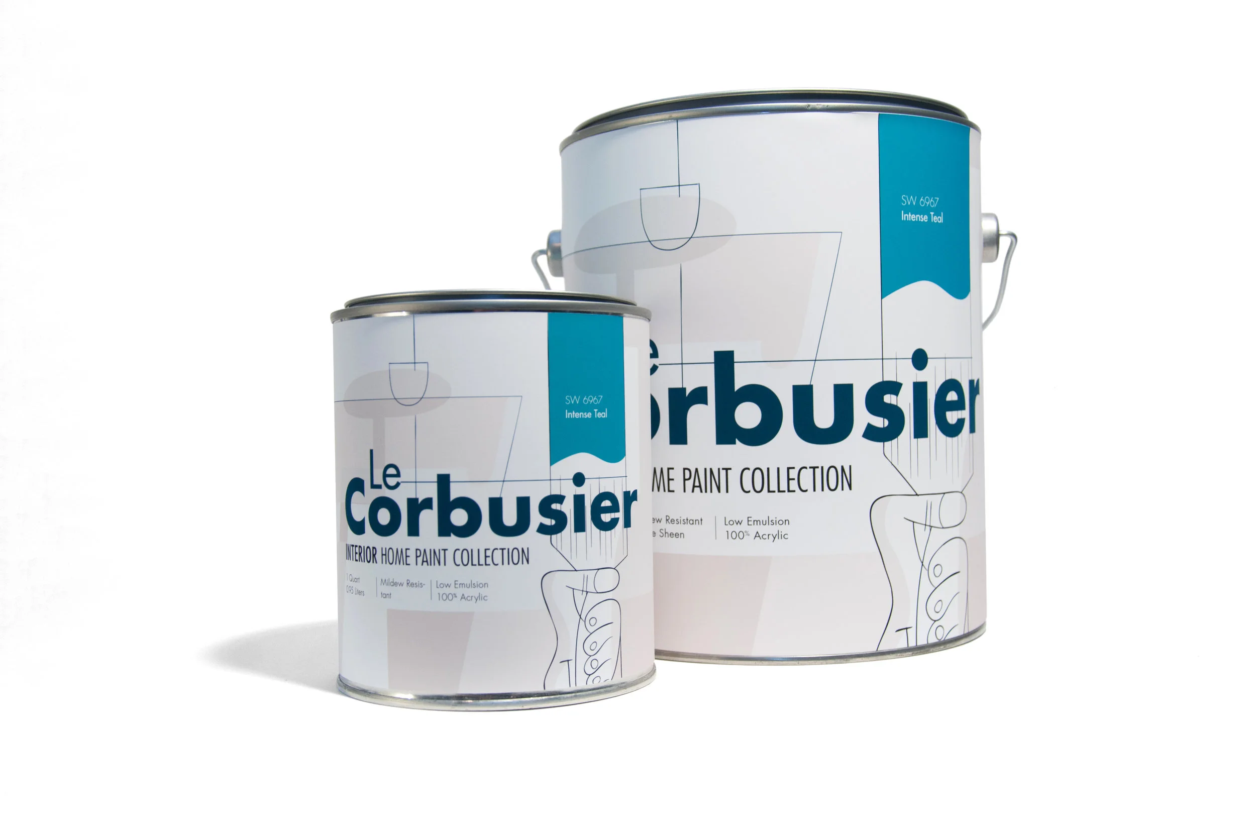Le Corbusier Paint — Anand Hurkadli Design