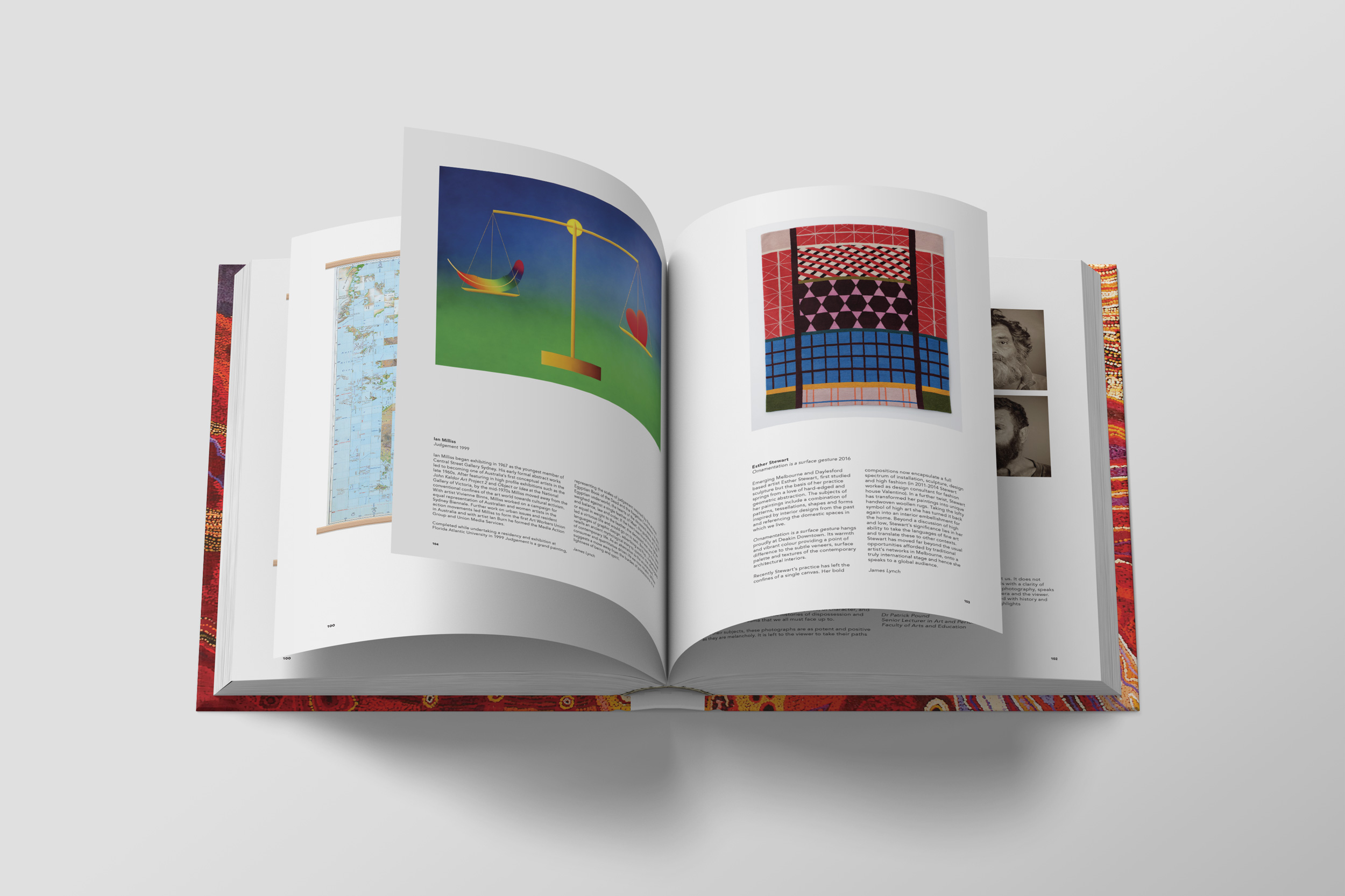 Deakin University Art Collection - A Selection of Works, a 124 page publication produced to celebrate the many artworks on display throughout the various campuses of Deakin University and within the University Collection.