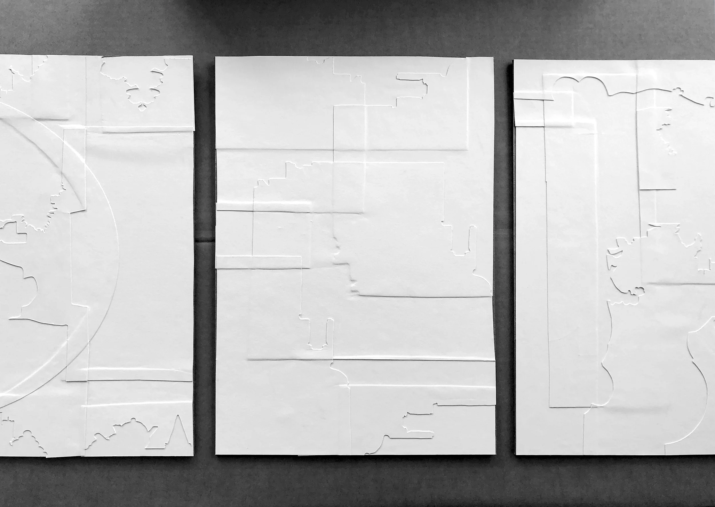 Paper offcuts of STUDIOOSS Edition pop-up book production