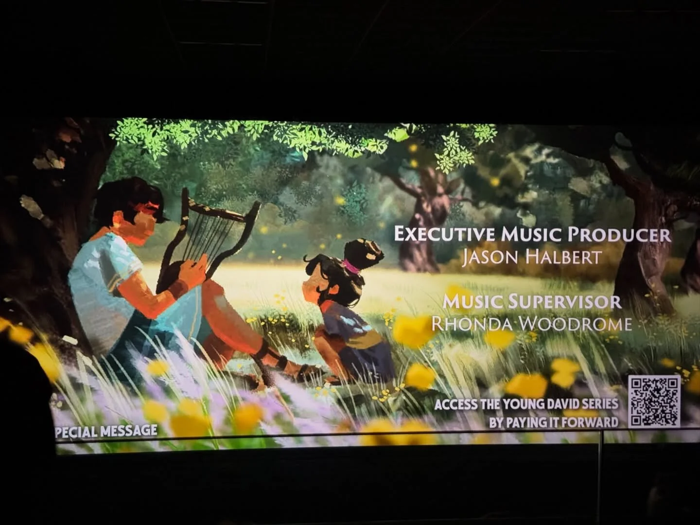 On 4/27/22 I received an email from a long time friend, Denise George, asking if I would be interested in taking a meeting about supervising music for an upcoming animated film about David.

Within a week we were meeting with Phil Cunningham and his 