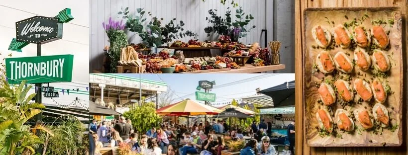 Mostly G’s - Welcome to Thornbury | High Street, Northcote  This iconic venue offers the most flexibility for your event, from soaking up the sunshine and enjoying a variety of food from the trucks, formal private events in the new Greenhouse space, or even bands and a mosh pit in the Warehouse! The options are endless for your next shindig.