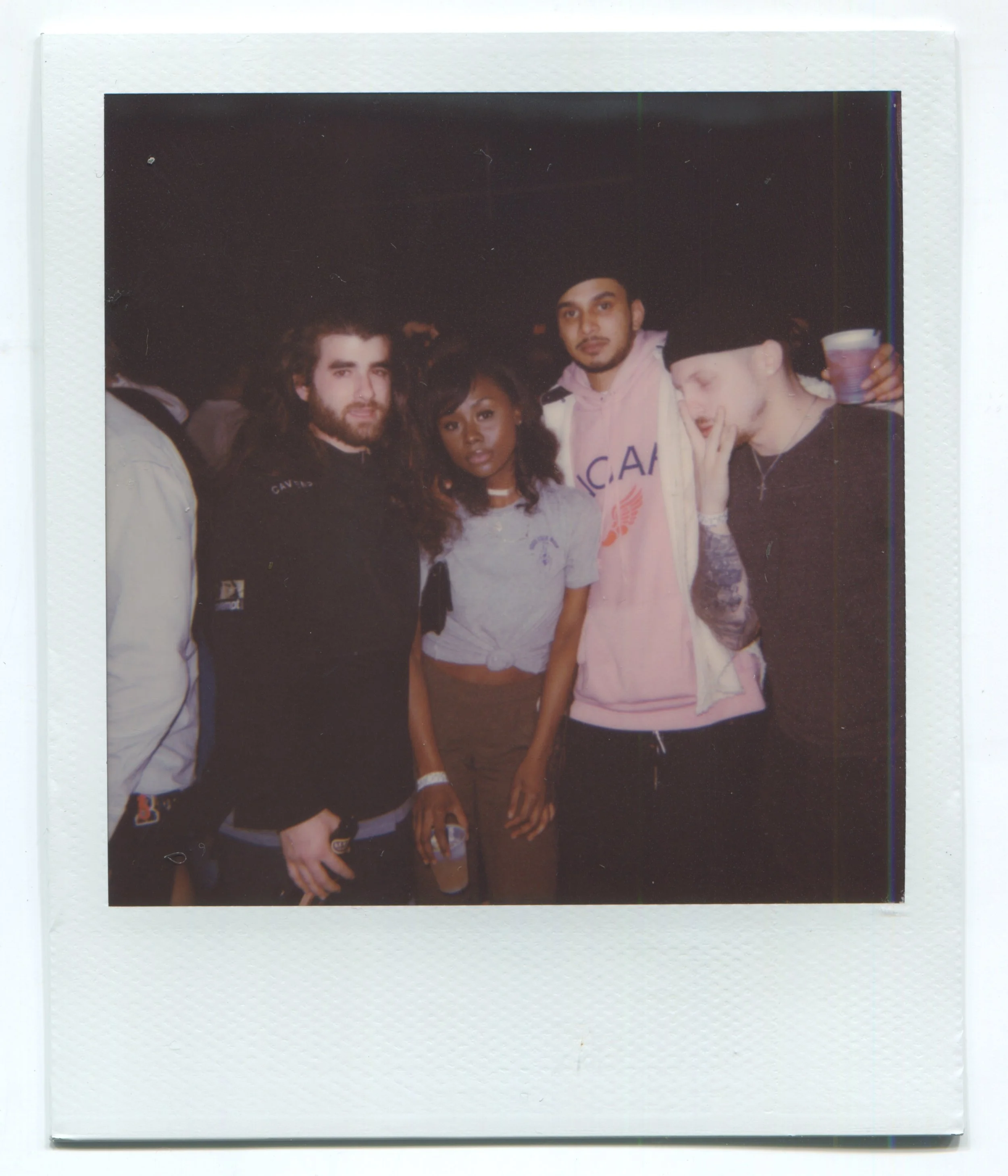 Providence 2016 on NYE!, Drew, E, Abhi and Bret.
