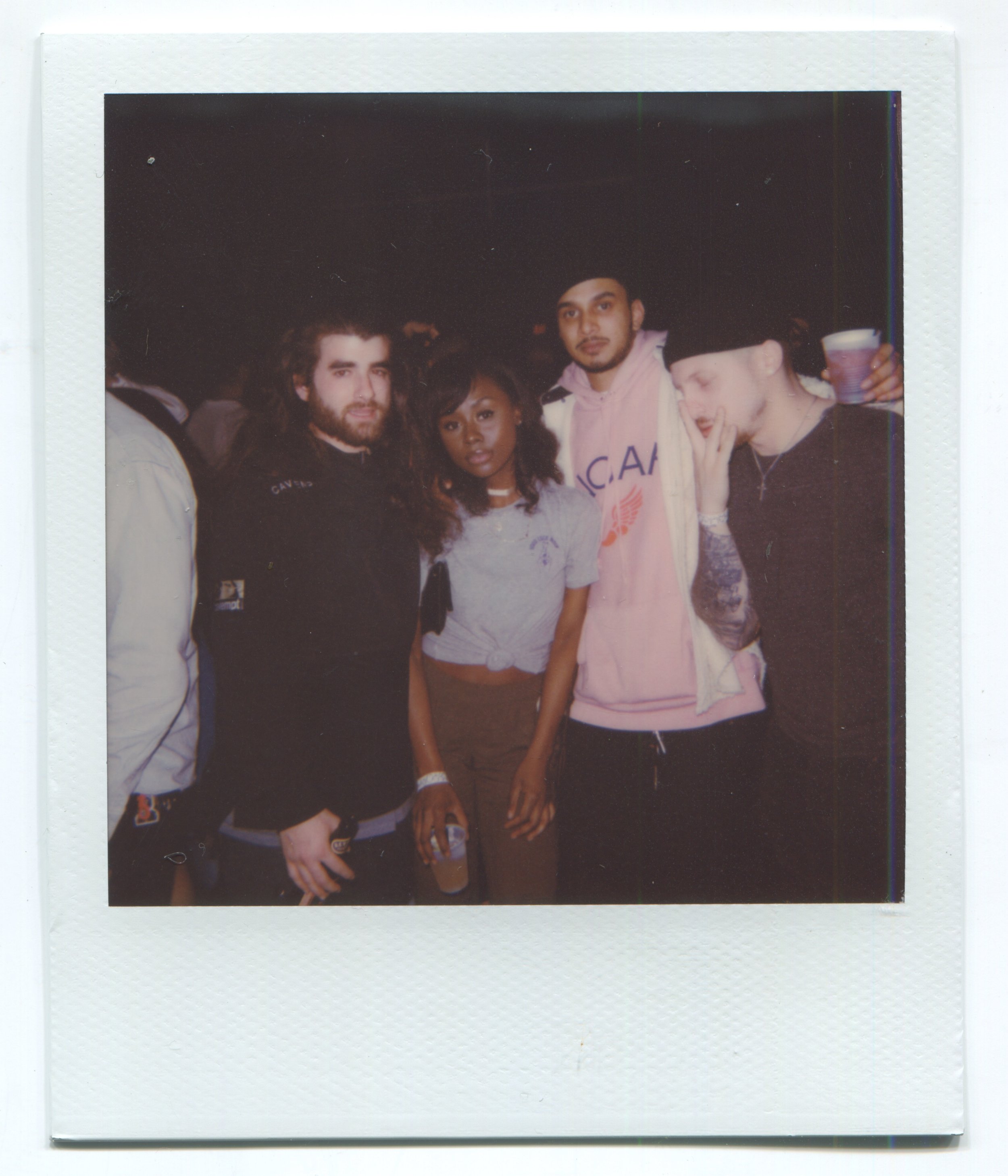 Providence 2016 on NYE!, Drew, E, Abhi and Bret.