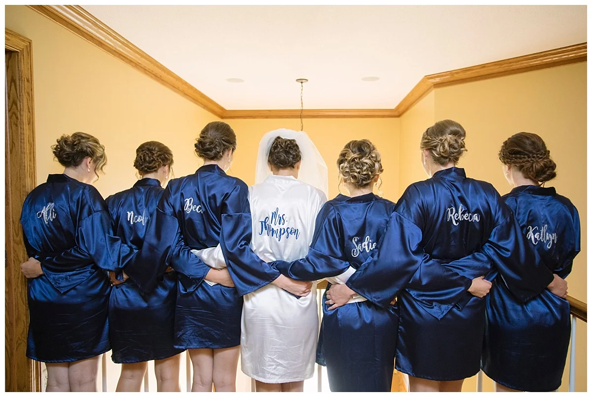 Bridesmaids Robes | Minnesota Wedding Photographer | Bethany Melvin Photography