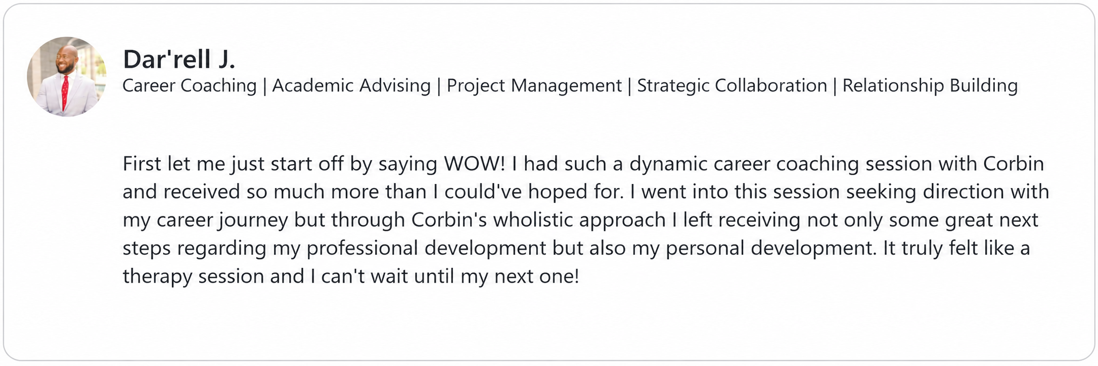 Dar'rell J. Career Testimonial.png