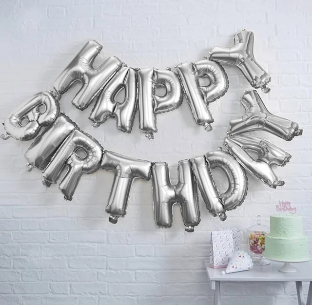 CUSTOM LETTER BALLOONS