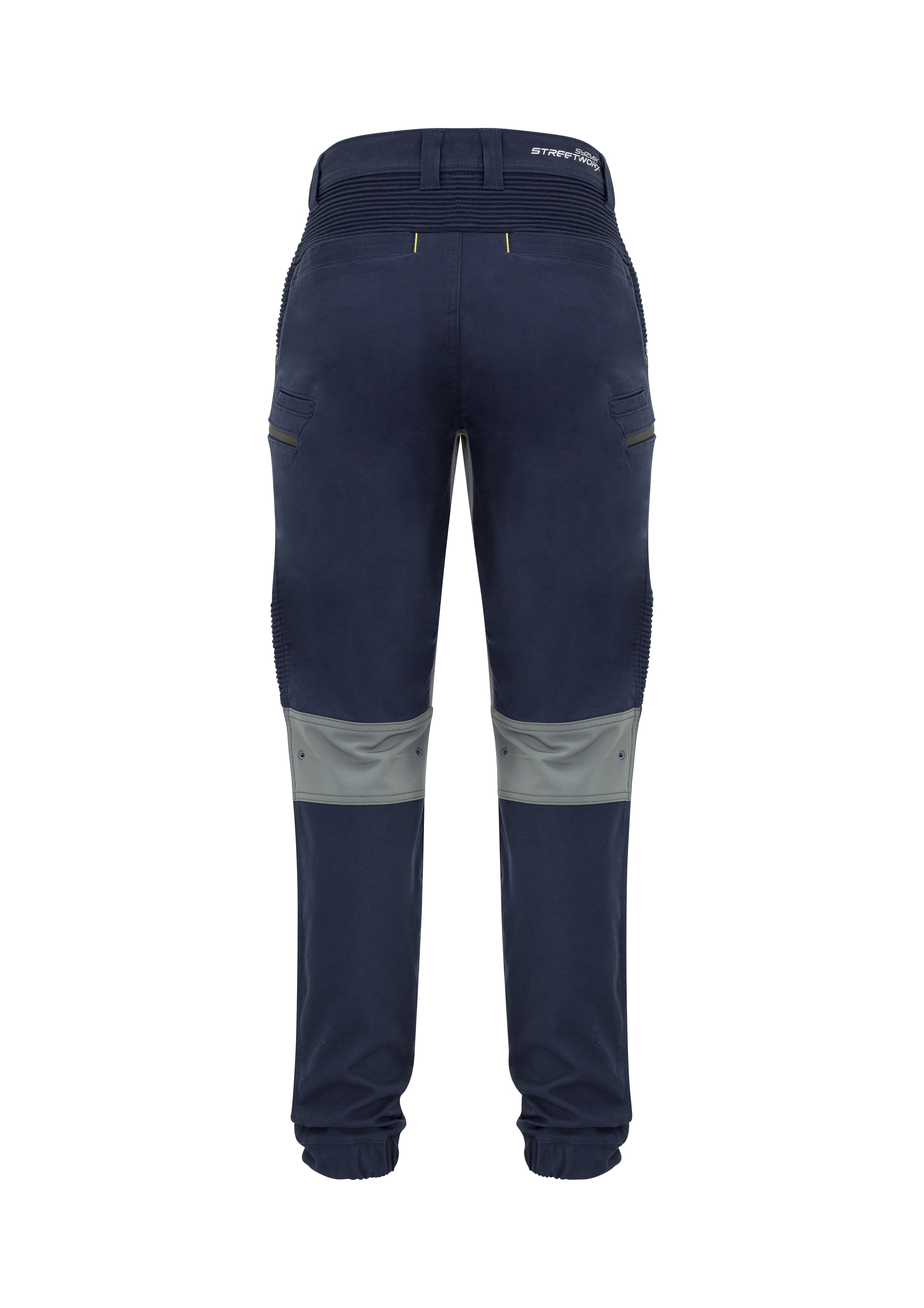 Buy workwear - Men's Syzmik Streetworx Stretch Pant navy behind