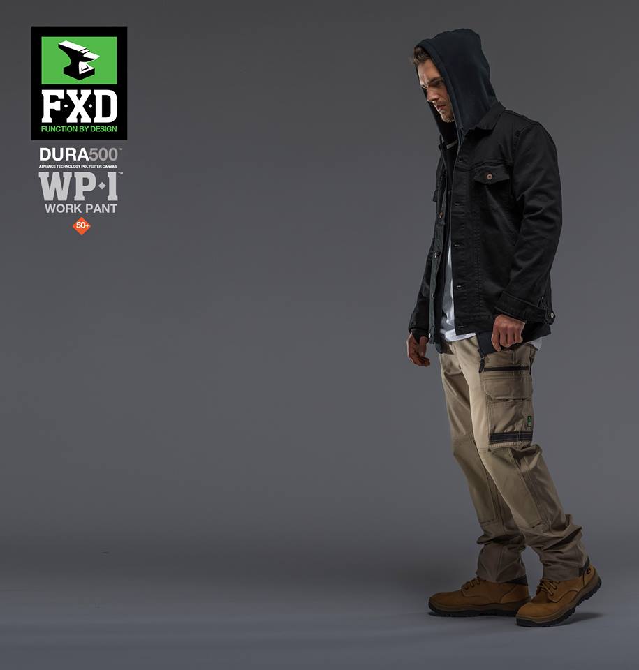 FXD workwear WP-1 work pant talent 1